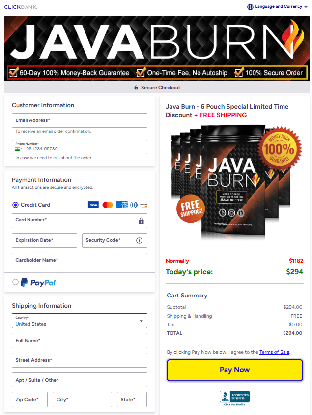 java_burn_secure_checkout